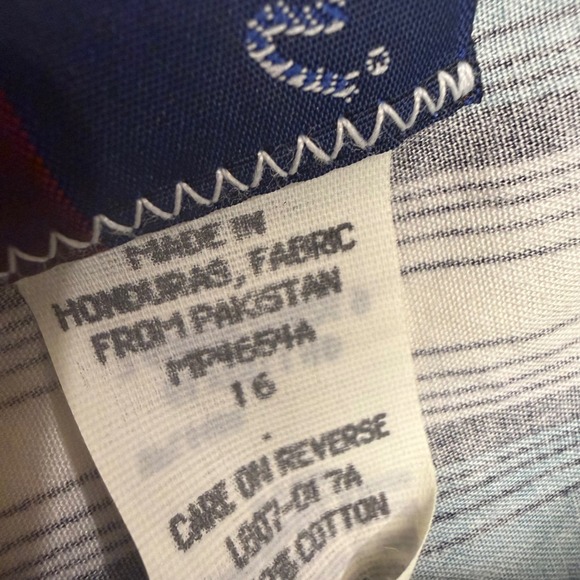 Wrangler Mens large brushpopper Short Sleeve Western striped Button Down Shirt - Picture 4 of 7